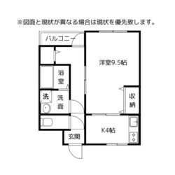 コーポバイオリンの物件間取画像